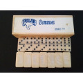 Customized Wooden Box logo Domino set